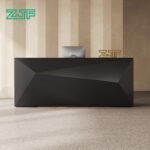 Fashion Hair Salon Diamond Black Front Desk