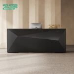 Fashion Hair Salon Diamond Black Front Desk
