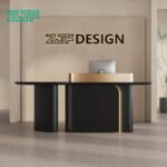 LED Front Desk for Salons