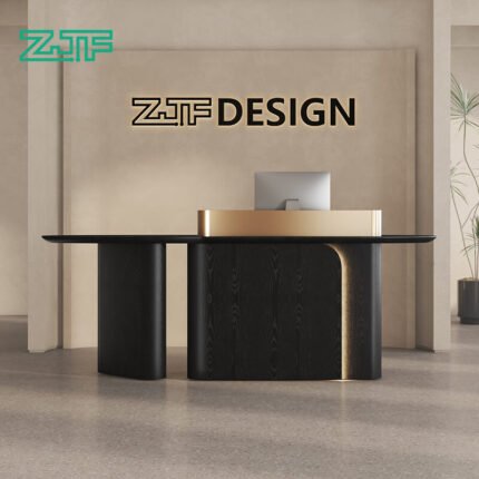 LED Front Desk for Salons