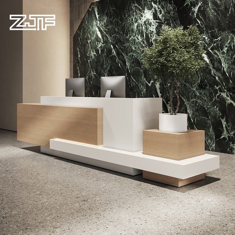 Large Front Desk for Retail Customer Service Areas