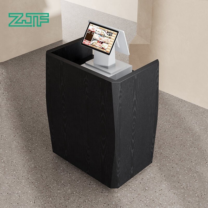 Space-saving front desk for small offices