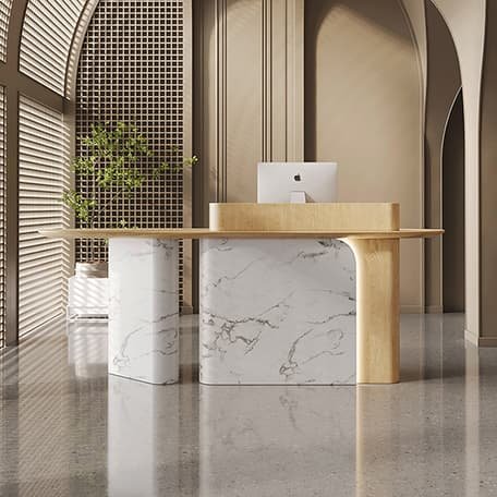 Salon reception desk