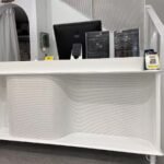 Salons Receptionist Storage Office Reception Table