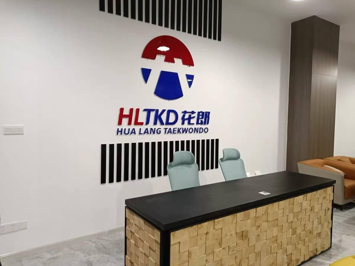 Stack Timber Retail Store Solid Wood Front Desk