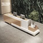 Reception Counter for Large Nail Salons and Spas