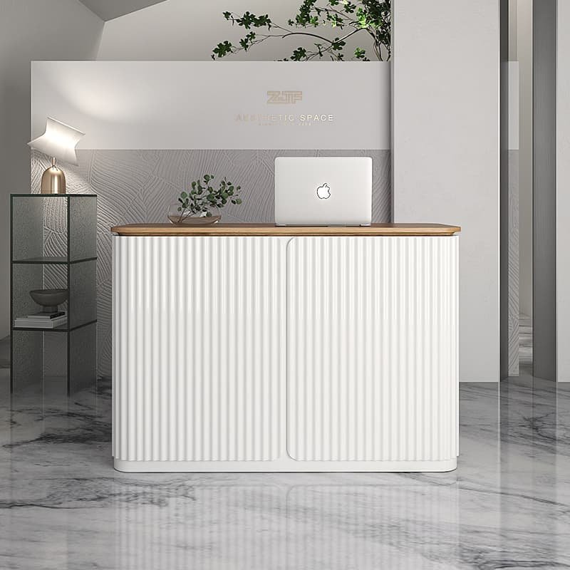 beauty salon reception desk